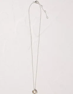 FatFace Double Ring Necklace|Women View All