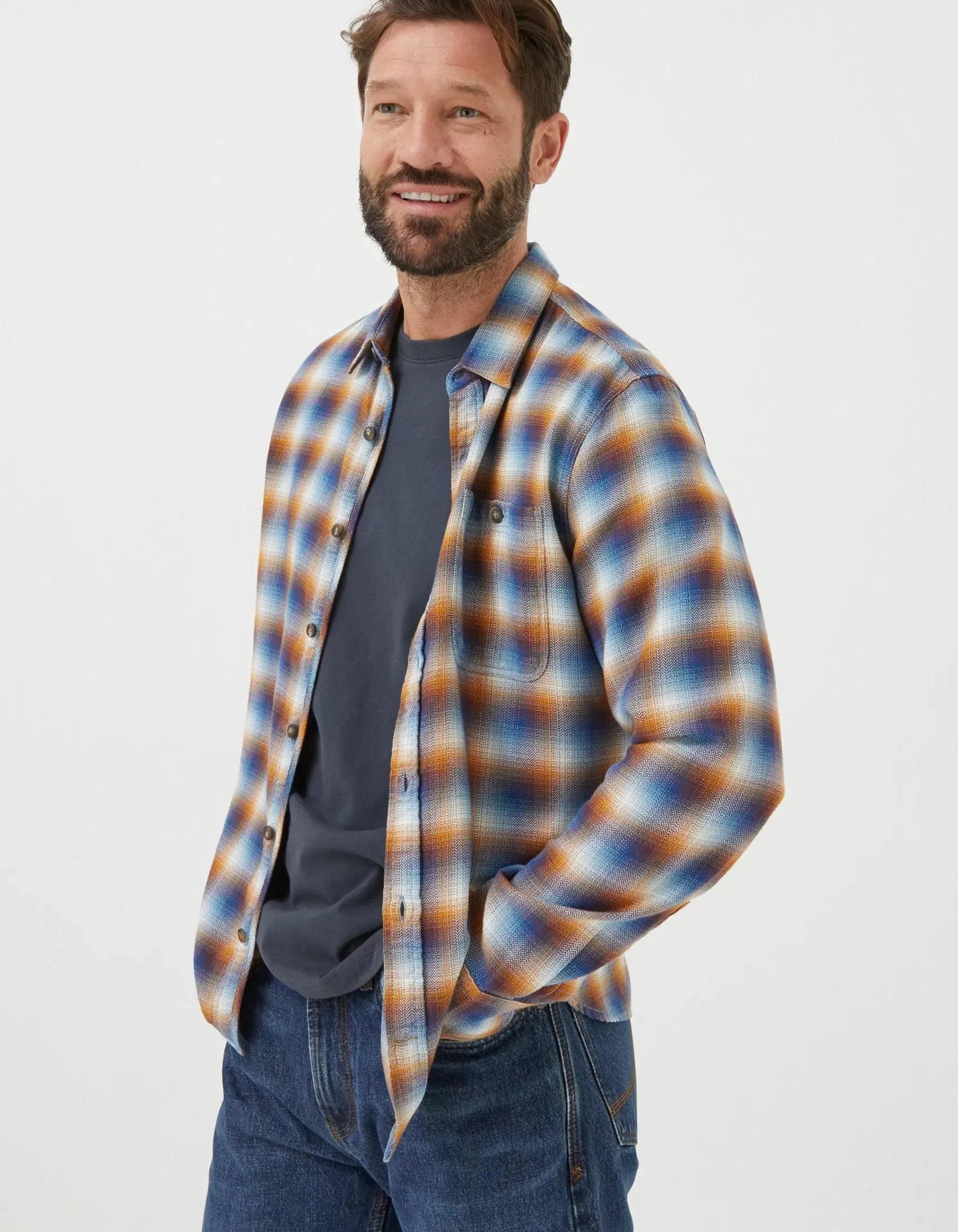 FatFace Downe Ombre Check|Men Shirts