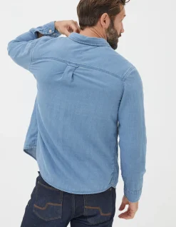 FatFace Drayton Indigo Shirt|Men View All