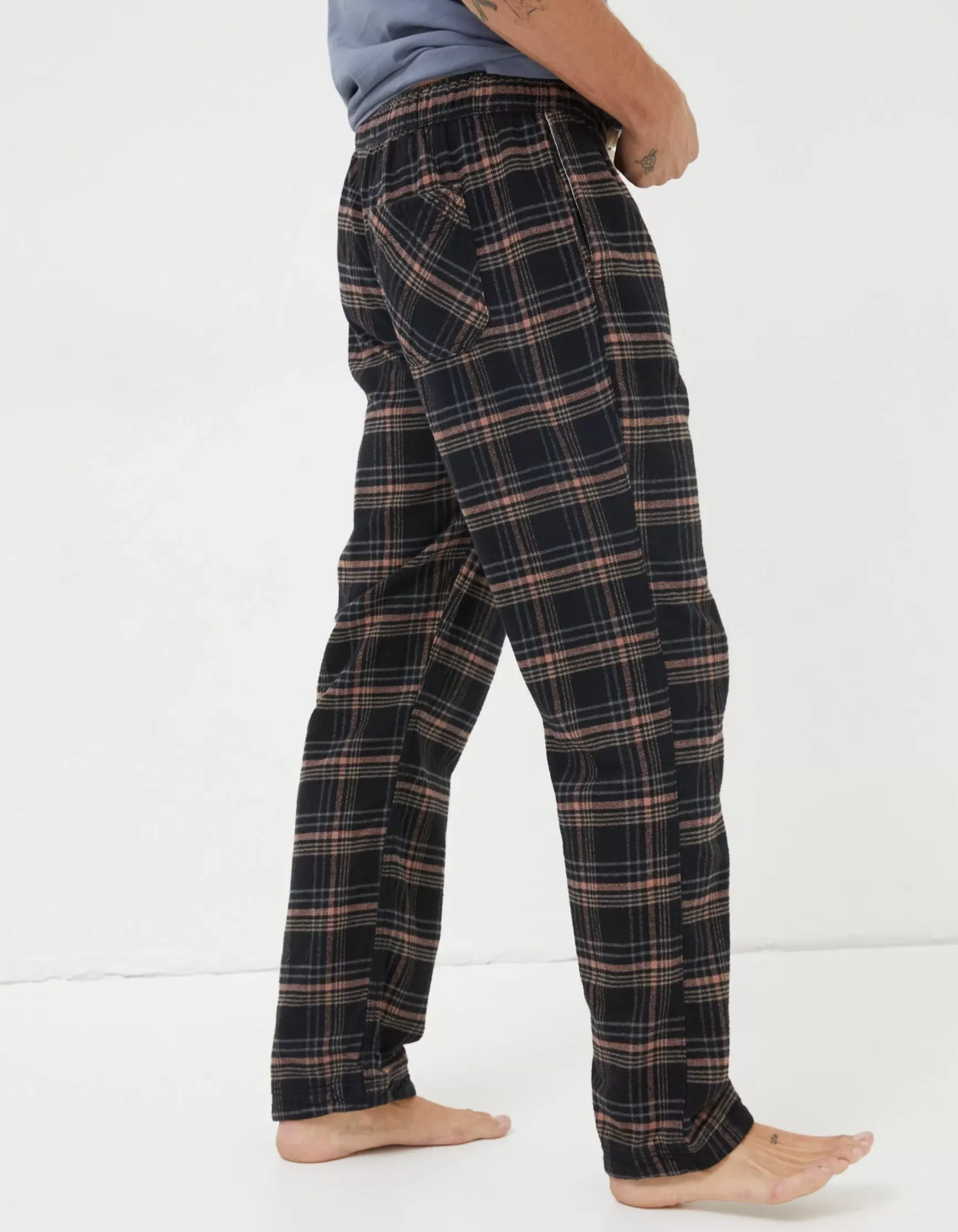 FatFace Dundee Check Pyjama Bottoms|Men View All