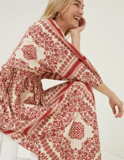 FatFace Effie Bandana Midi Dress|Women Dresses