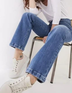 FatFace Elise Wide Leg Comfort Stretch Jeans|Women Jeans & Dungarees