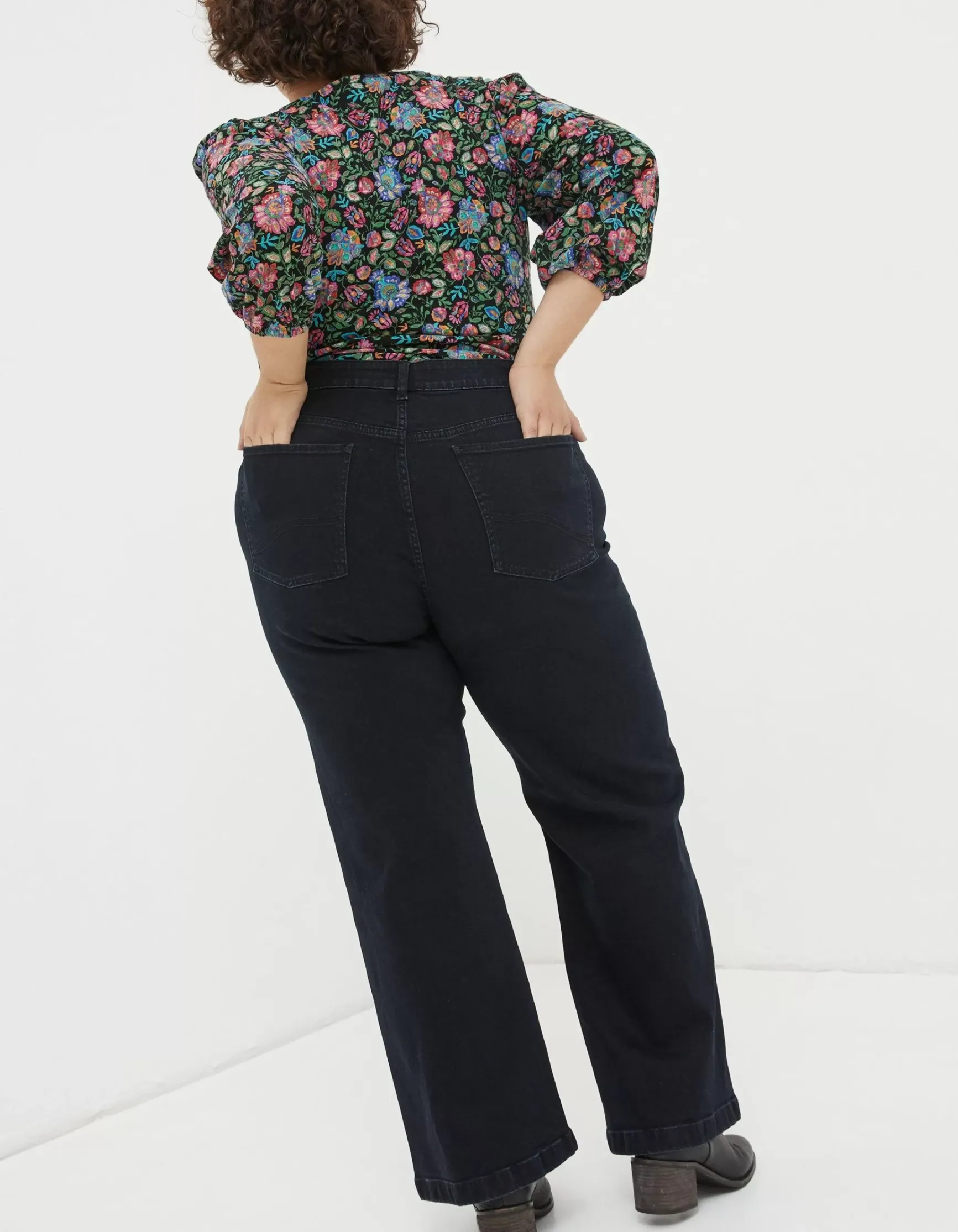 FatFace Elise Wide Leg Jeans|Women Jeans & Dungarees