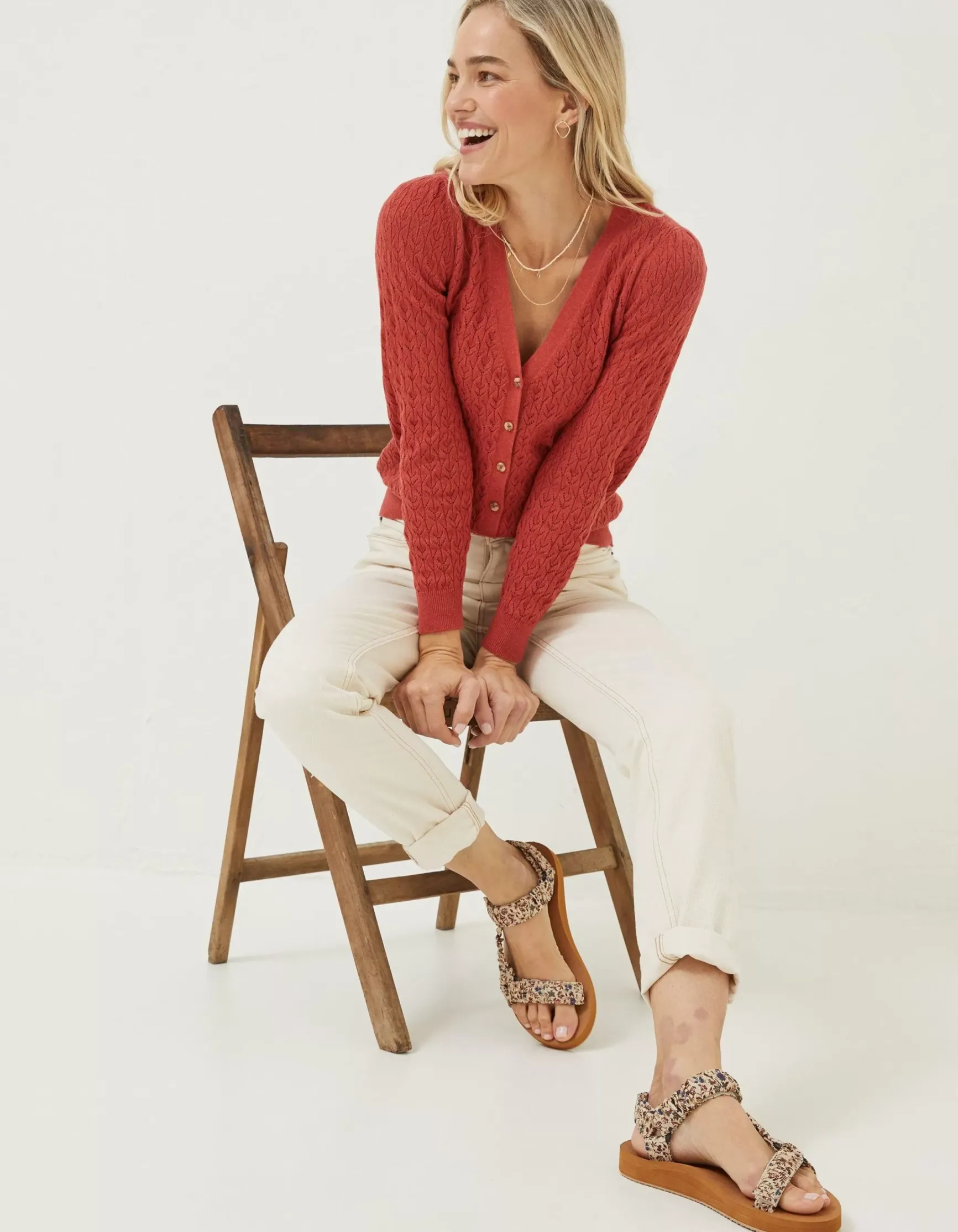 FatFace Elissa Cardigan|Women Knitwear