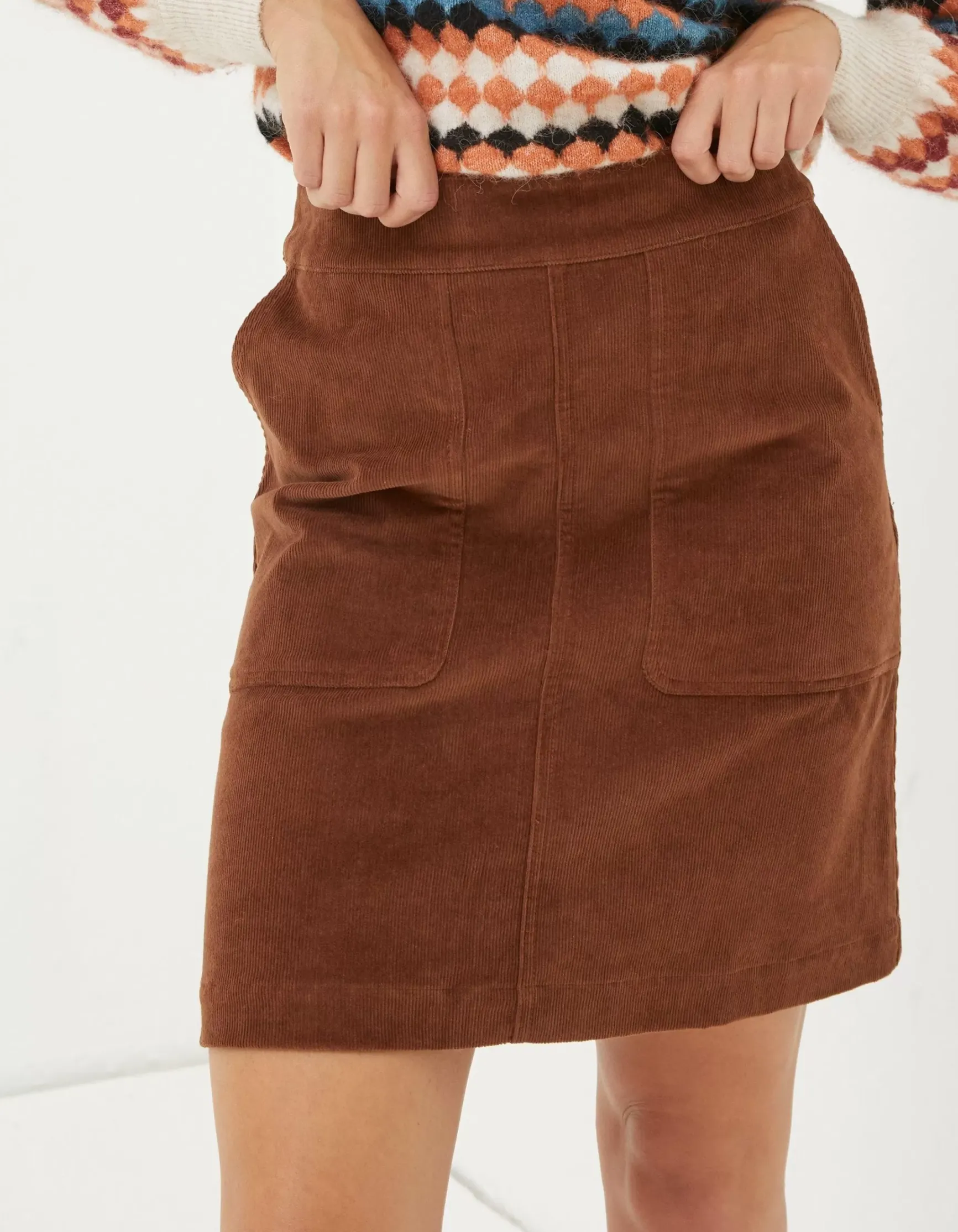 FatFace Eliza Cord Skirt|Women Skirts