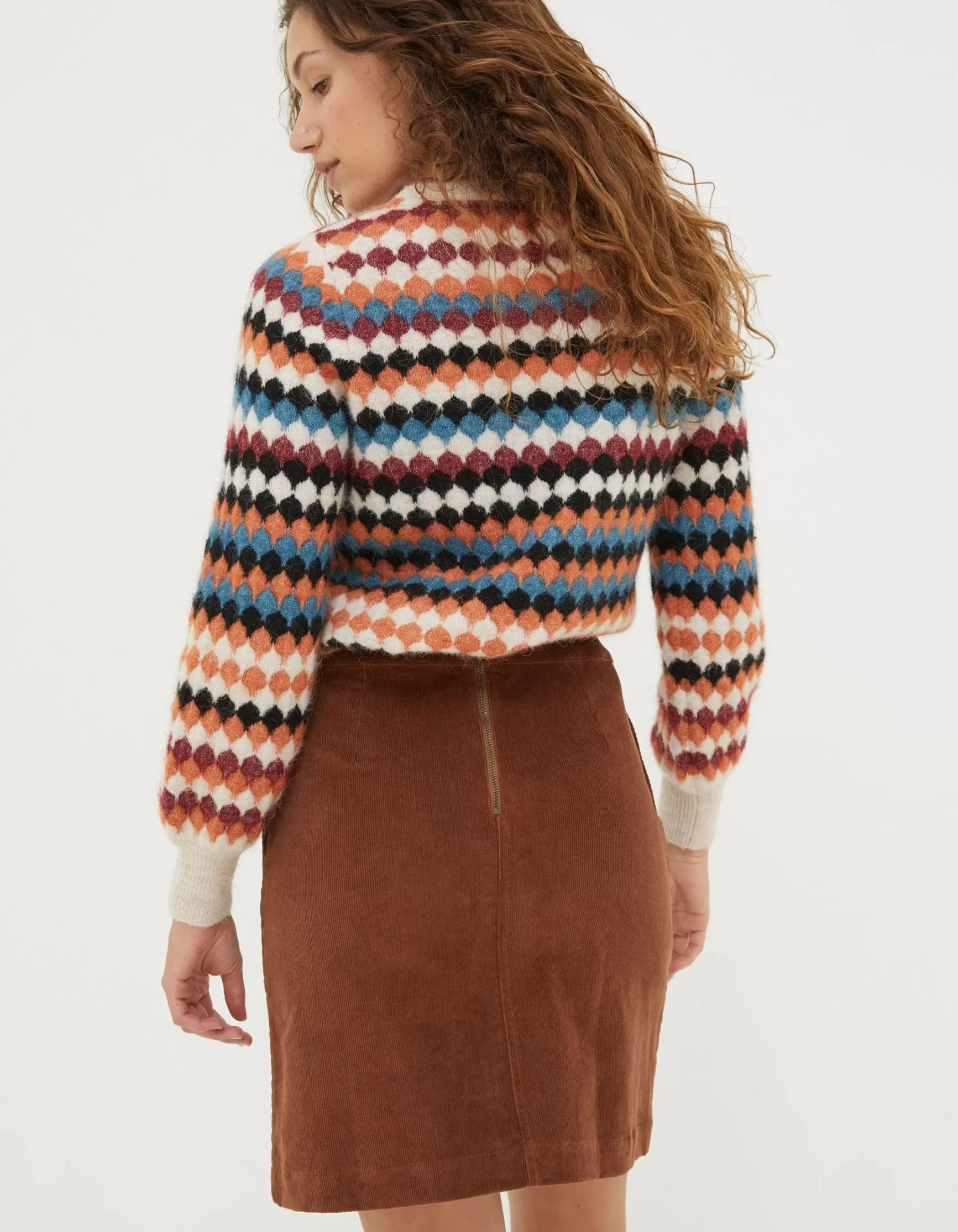 FatFace Eliza Cord Skirt|Women Skirts