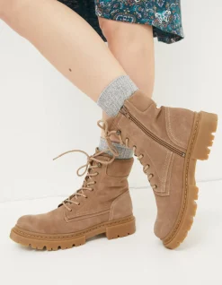 FatFace Eliza Suede Ankle Worker Boot|Women View All