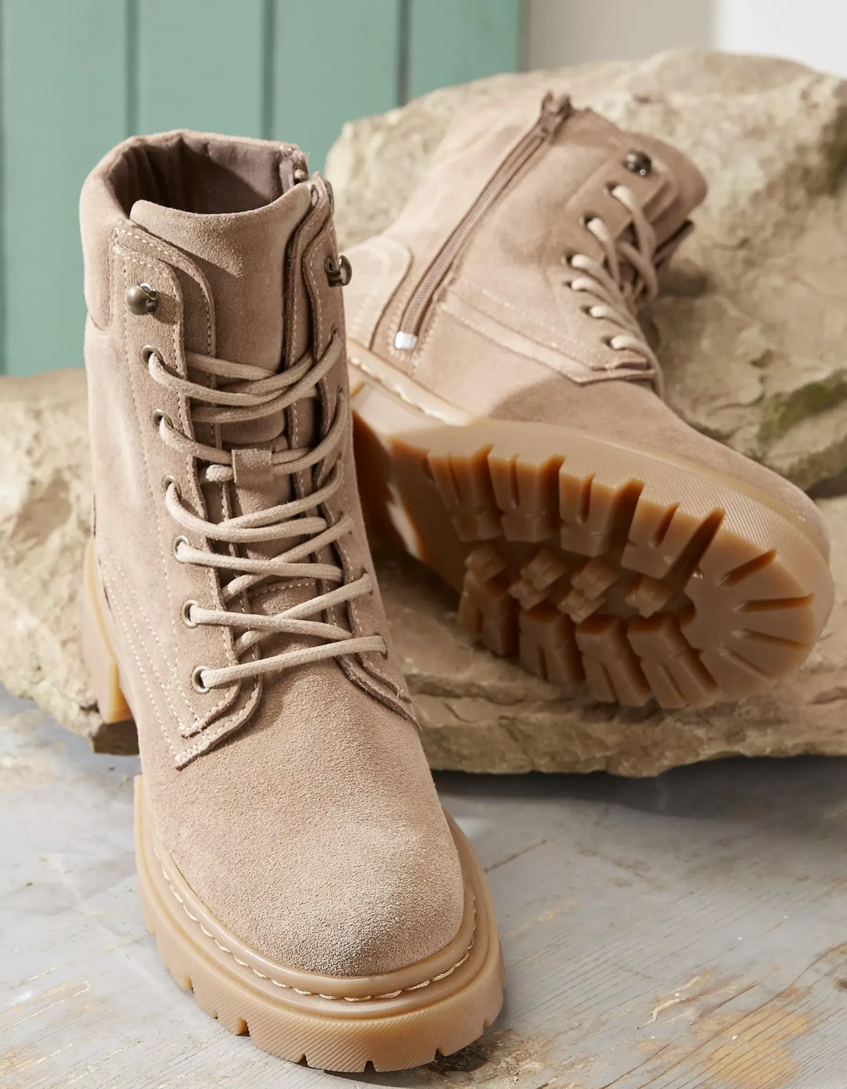 FatFace Eliza Suede Ankle Worker Boot|Women View All