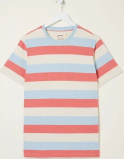 FatFace Ellbridge Stripe T-Shirt|Men T-Shirts