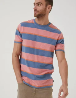 FatFace Ellbridge Stripe T-Shirt|Men T-Shirts