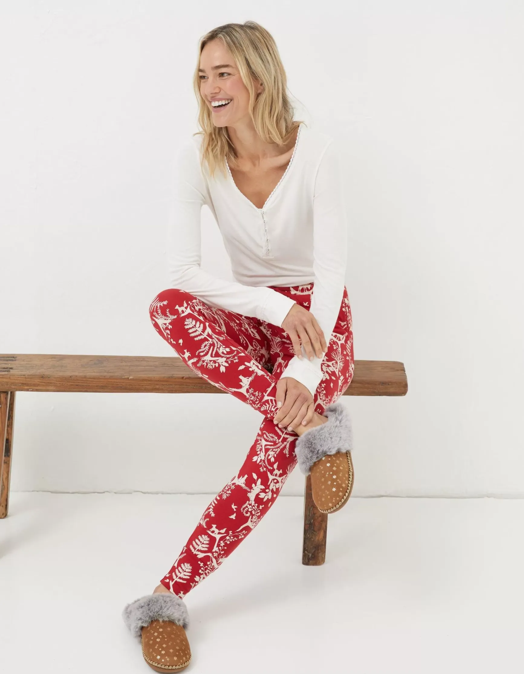 FatFace Ellie Forest Scapes Legging|Women Nightwear & Loungewear