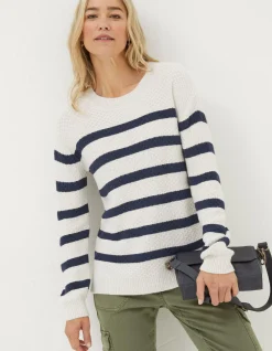 FatFace Ellie Stripe Jumper|Women View All
