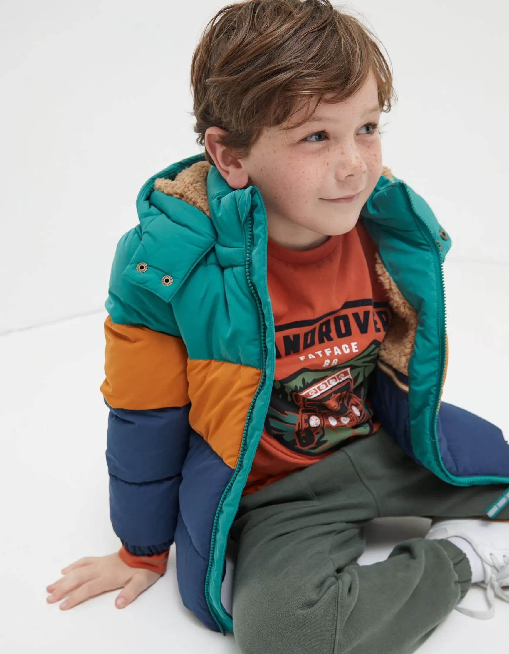 FatFace Ellis Padded Jacket|Boys View All