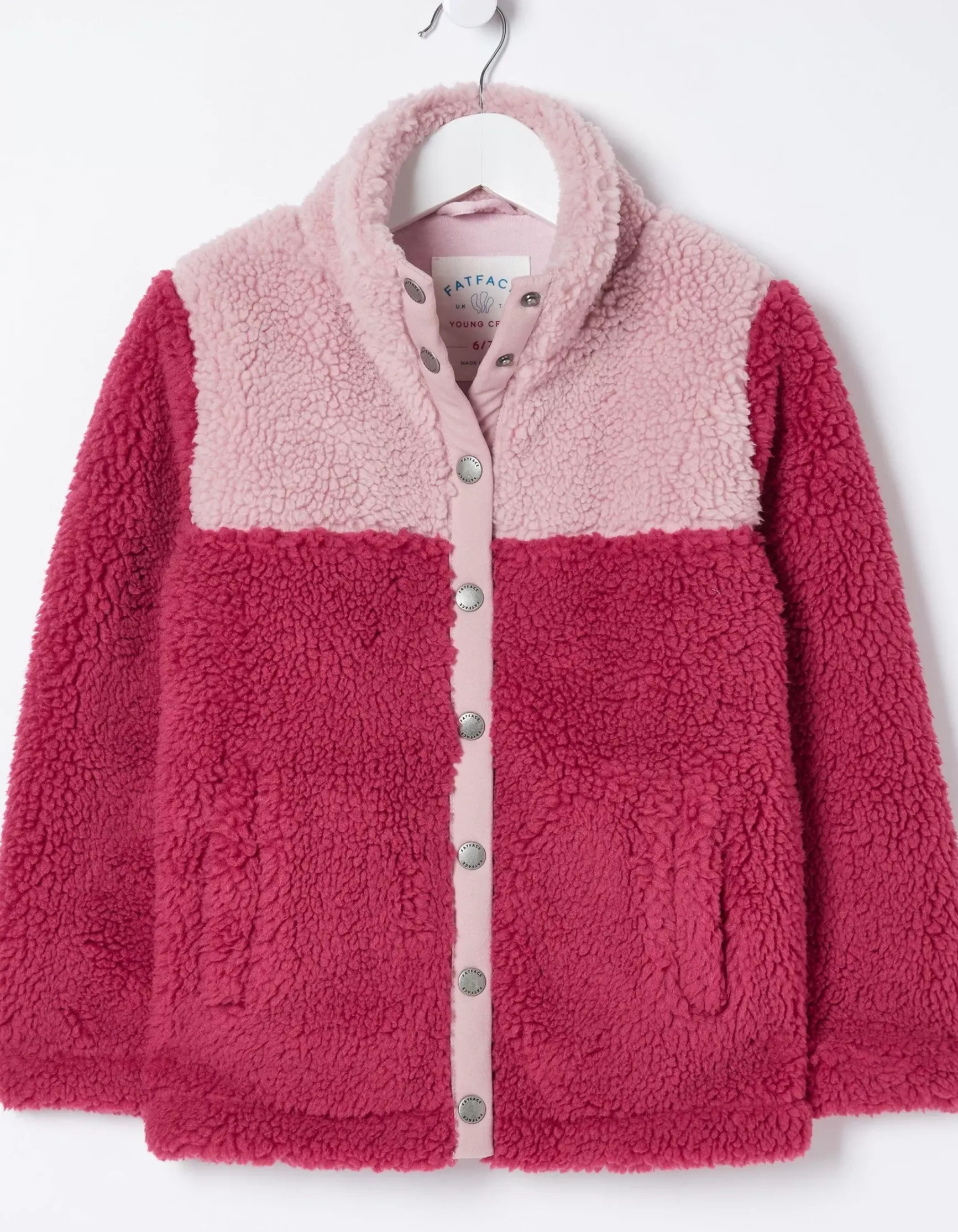 FatFace Elodie Fleece Button Sweatshirt|Girls View All