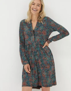 FatFace Elsie Textured Jersey Dress|Women View All