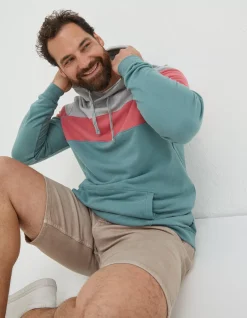 FatFace Emsworth Stripe Hoodie|Men Sweatshirts & Hoodies