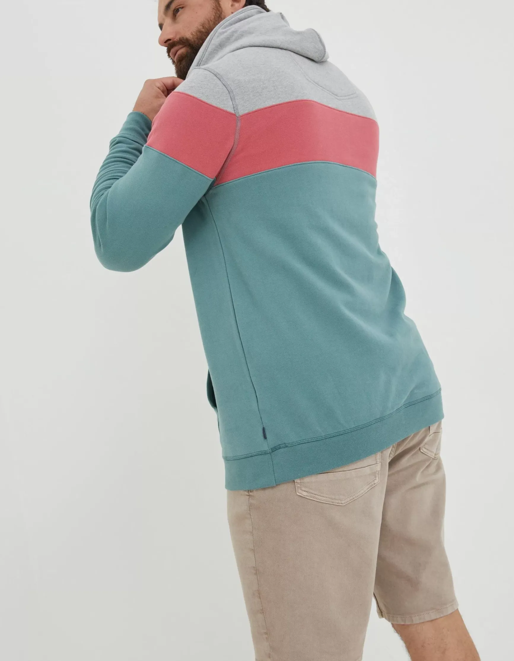 FatFace Emsworth Stripe Hoodie|Men Sweatshirts & Hoodies