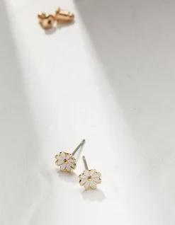 FatFace Enamel Daisy Studs|Women View All