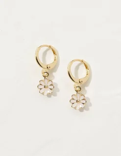 FatFace Enamel Flower Drop Earrings|Women View All
