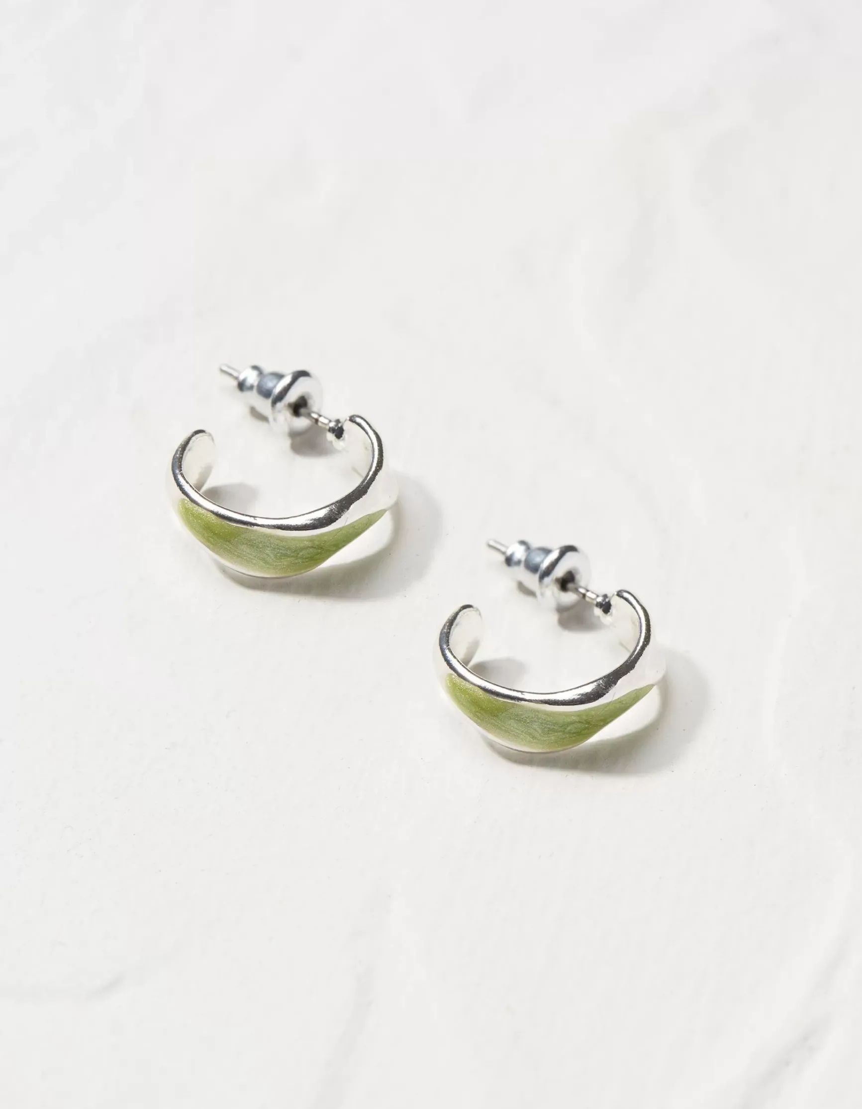 FatFace Enamel Twist Hoops|Women View All