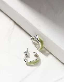FatFace Enamel Twist Hoops|Women View All