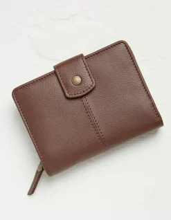 FatFace Etta Leather Zip Purse|Women View All