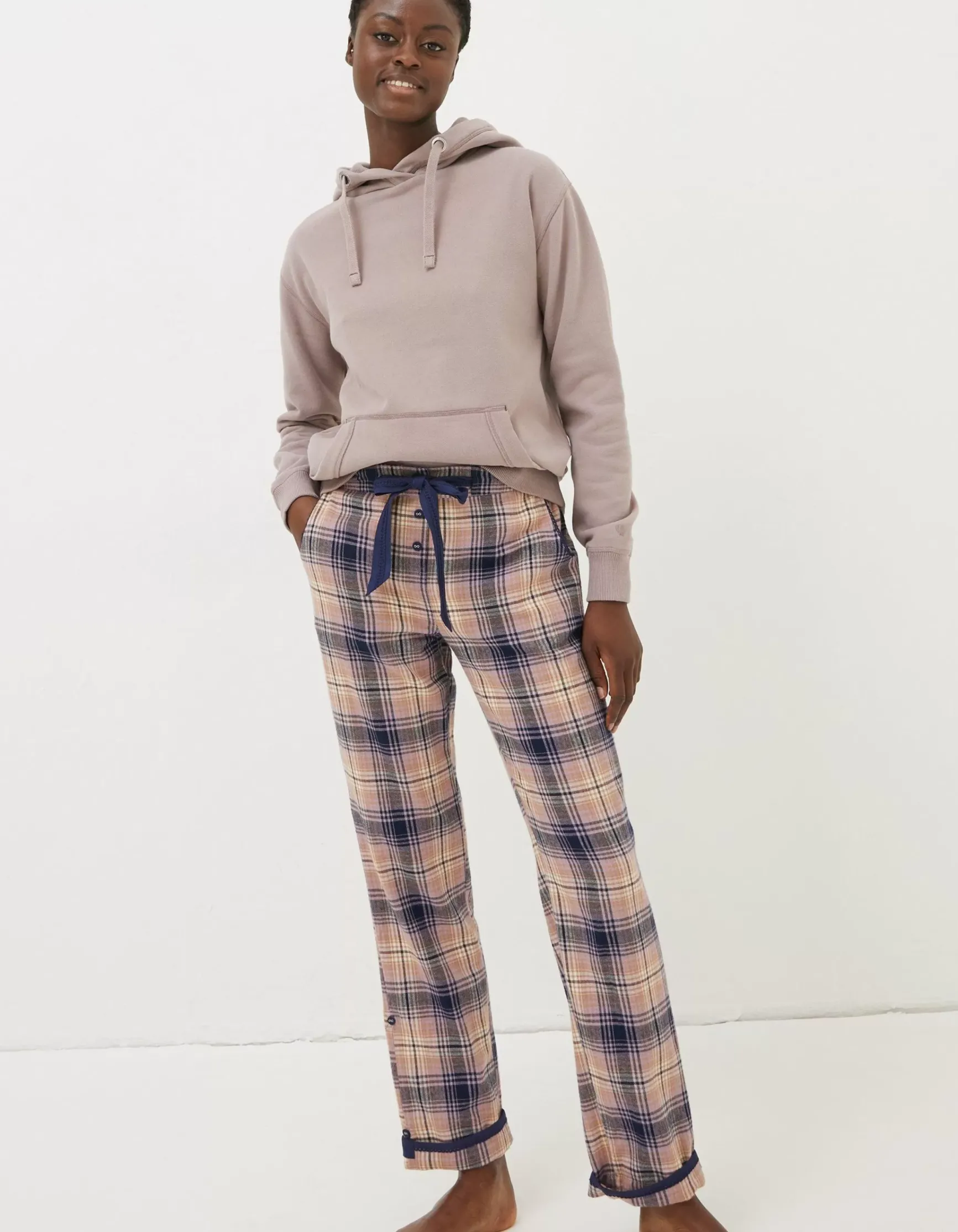 FatFace Eva Wildscapes Check Pyjama Bottoms|Women Nightwear & Loungewear