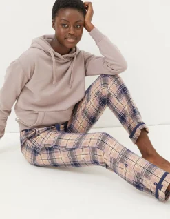 FatFace Eva Wildscapes Check Pyjama Bottoms|Women Nightwear & Loungewear