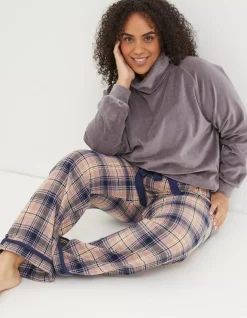 FatFace Eva Wildscapes Check Pyjama Bottoms|Women Nightwear & Loungewear