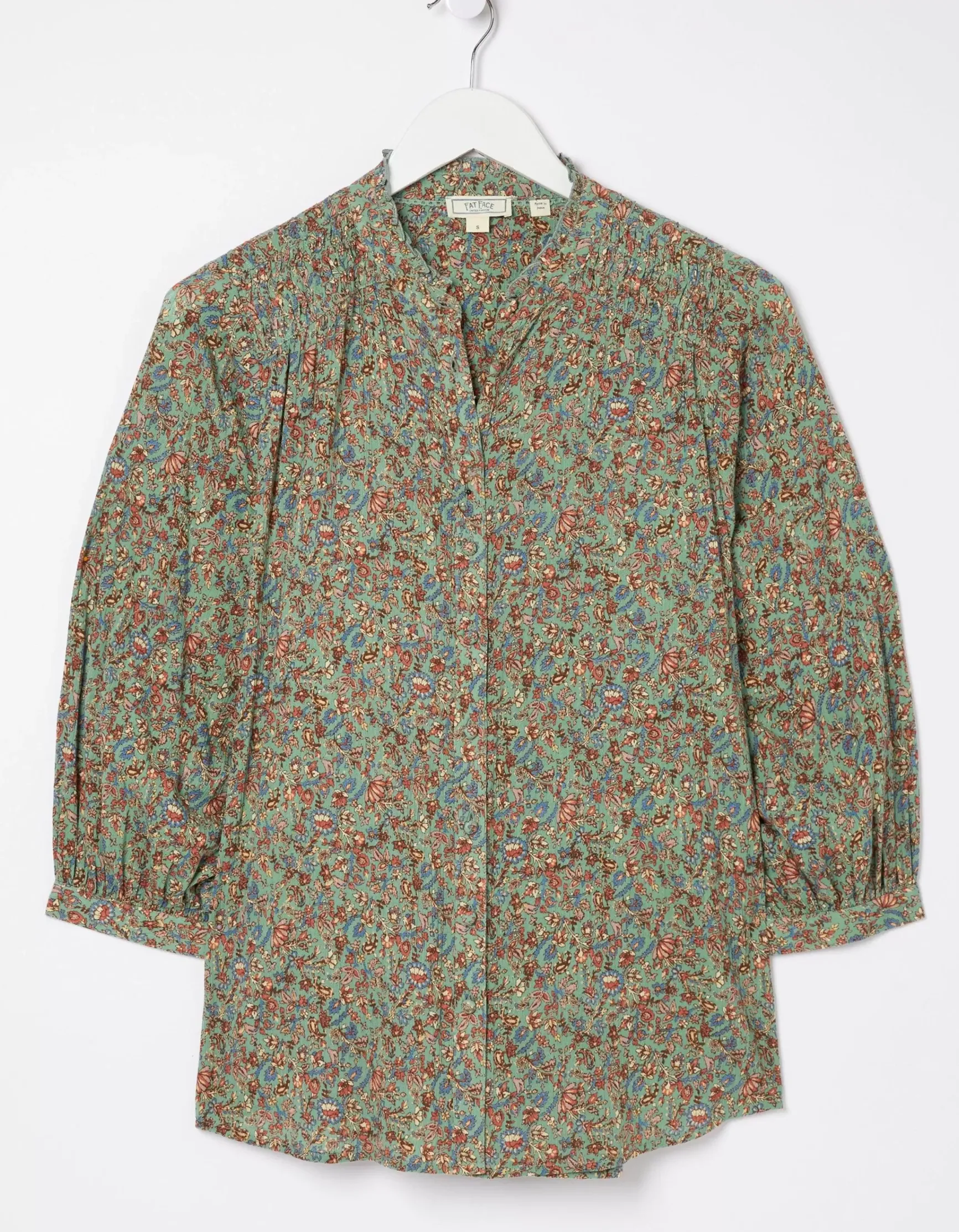 FatFace Evelyn Craft Floral Blouse|Women Shirts & Blouses