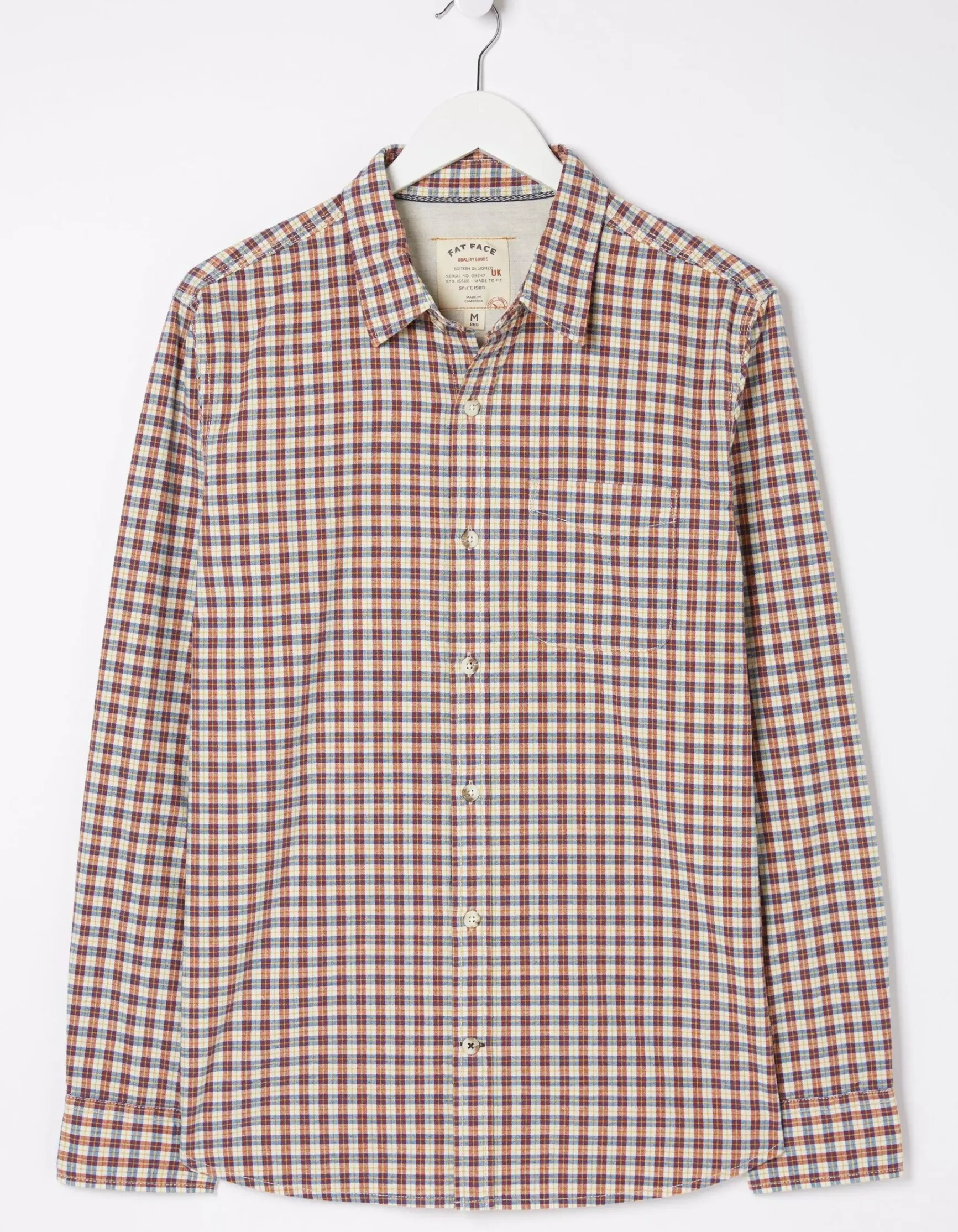 FatFace Everly Check Shirt|Men Shirts