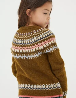 FatFace Fairisle Detail Cardigan|Girls View All