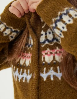 FatFace Fairisle Detail Cardigan|Girls View All