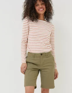 FatFace Falmouth Bermuda Chino Shorts|Women Shorts