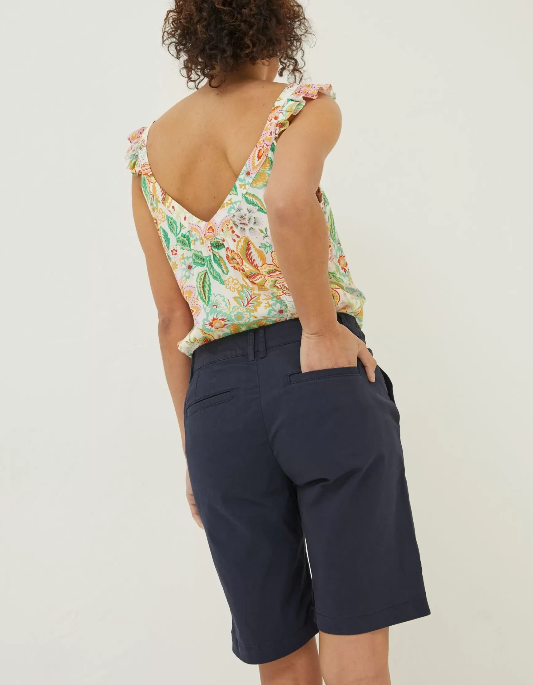 FatFace Falmouth Bermuda Chino Shorts|Women Shorts