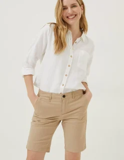 FatFace Falmouth Bermuda Chino Shorts|Women Shorts