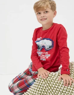 FatFace Family Check Pyjama Set|Boys View All