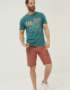 FatFace Surf Club T-Shirt|Men T-Shirts
