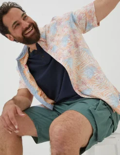 FatFace Fently Palm Print Shirt|Men Shirts