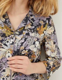 FatFace Fern Floral Short Pyjama Set|Women Nightwear & Loungewear