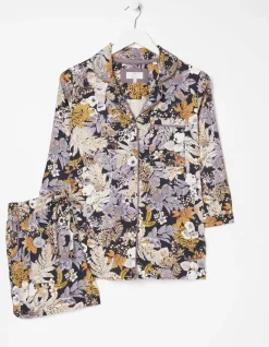 FatFace Fern Floral Short Pyjama Set|Women Nightwear & Loungewear