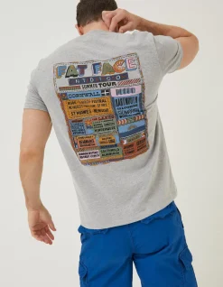 FatFace Festival Graphic T-Shirt|Men T-Shirts