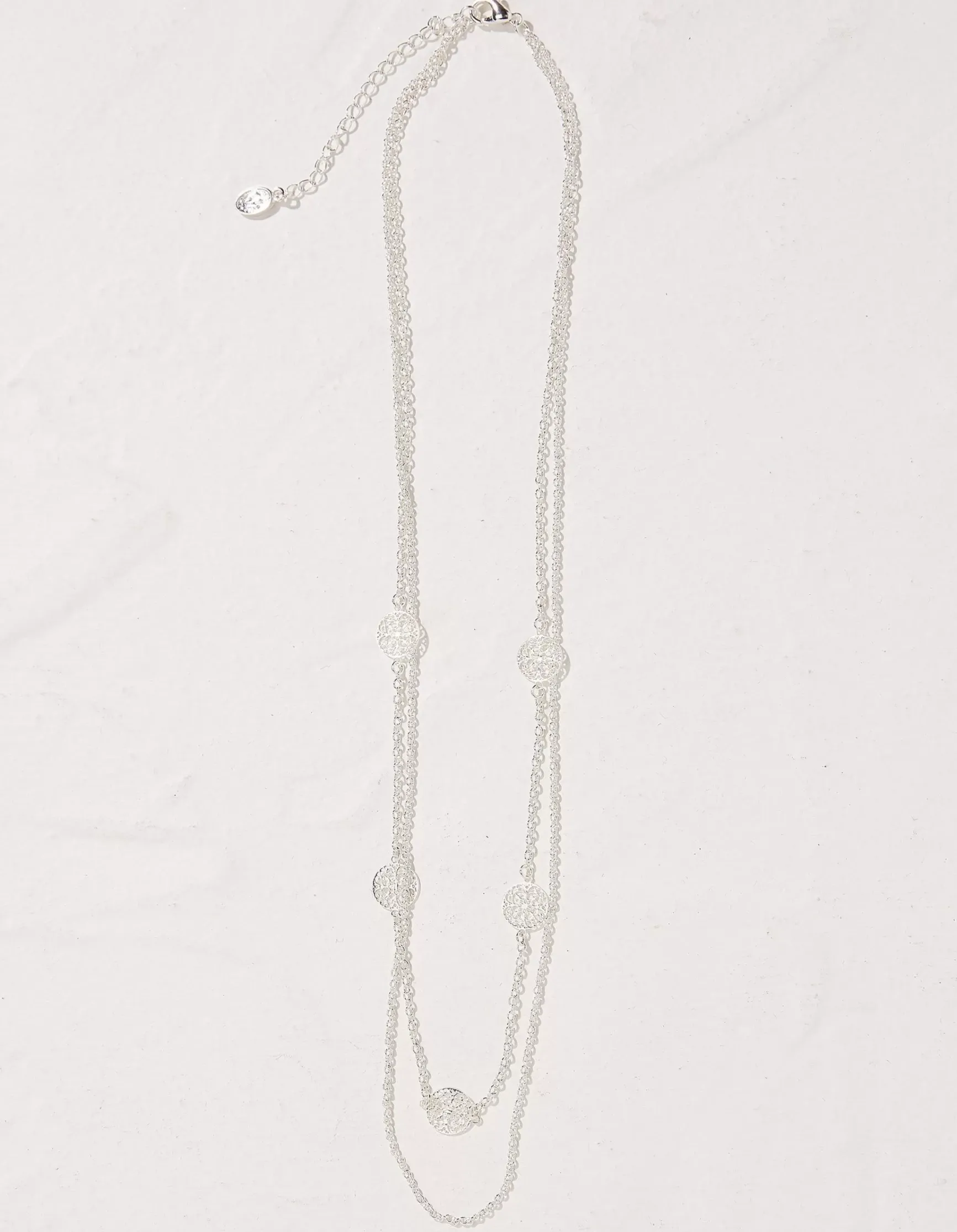 FatFace Filagree Disc Necklace|Women View All