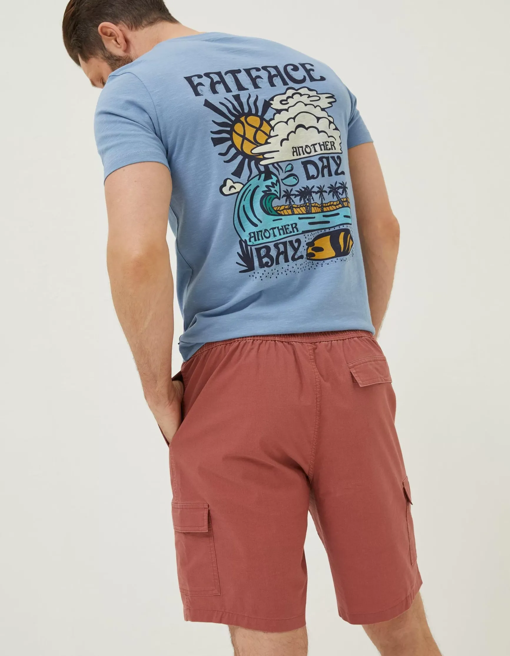 FatFace Filey Cargo Swim Shorts|Men Swimwear