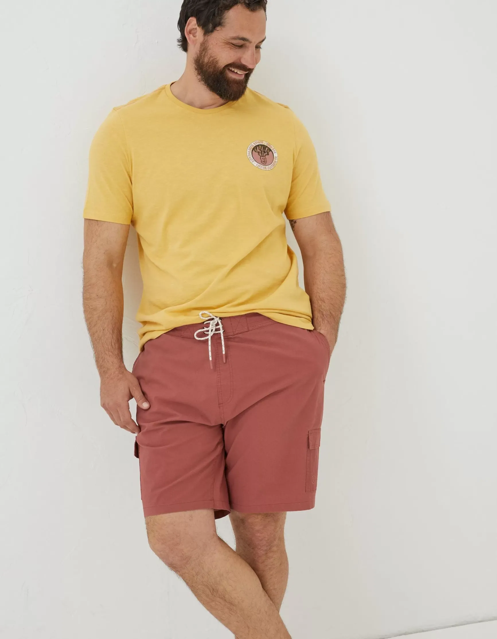 FatFace Filey Cargo Swim Shorts|Men Swimwear