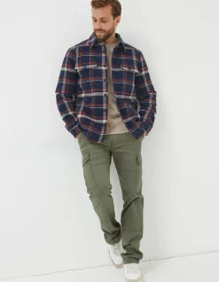 FatFace Fjord Check Overshirt|Men View All