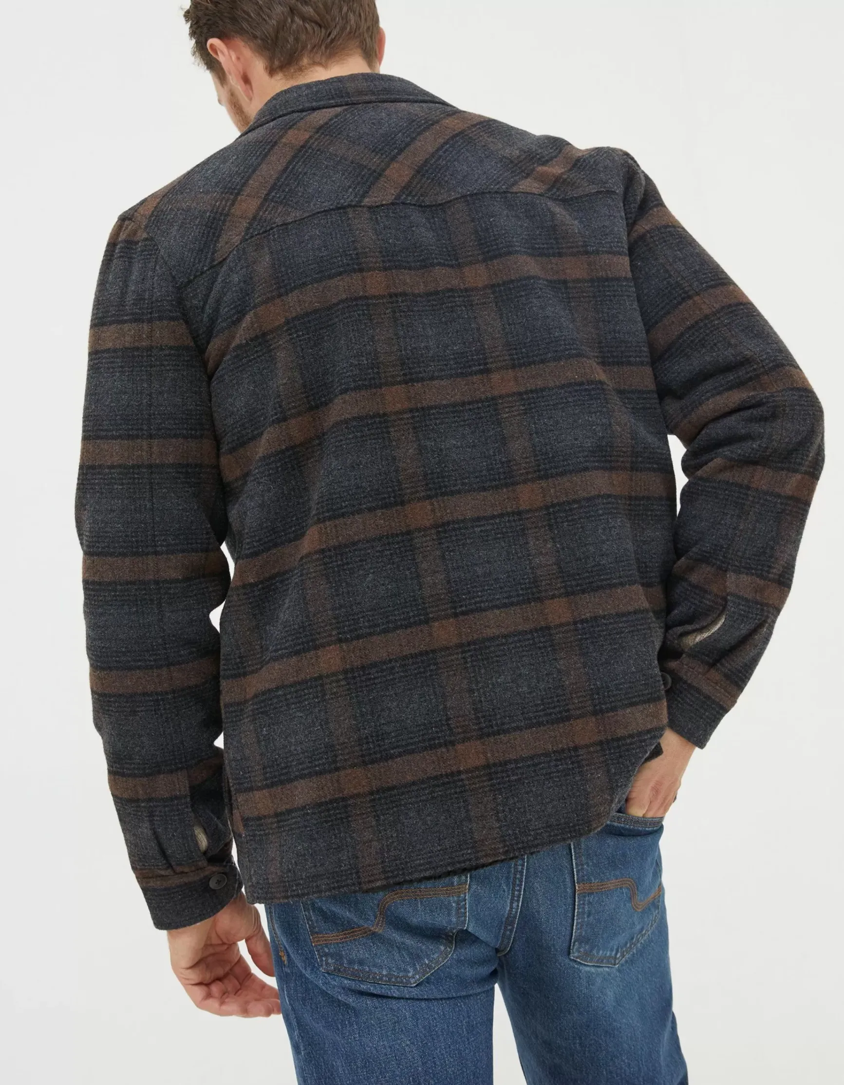 FatFace Fjord Ombre Overshirt|Men View All