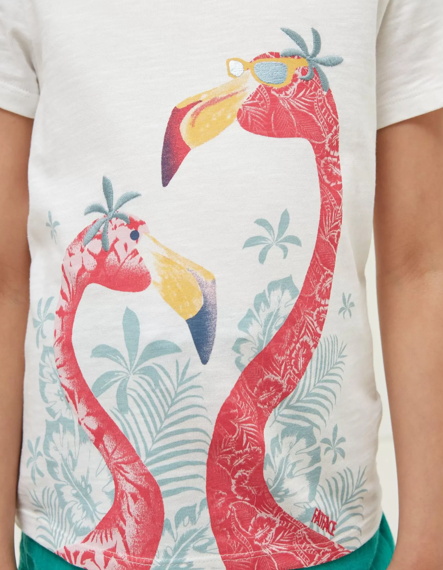 FatFace Flamingo Graphic T Shirt|Girls View All