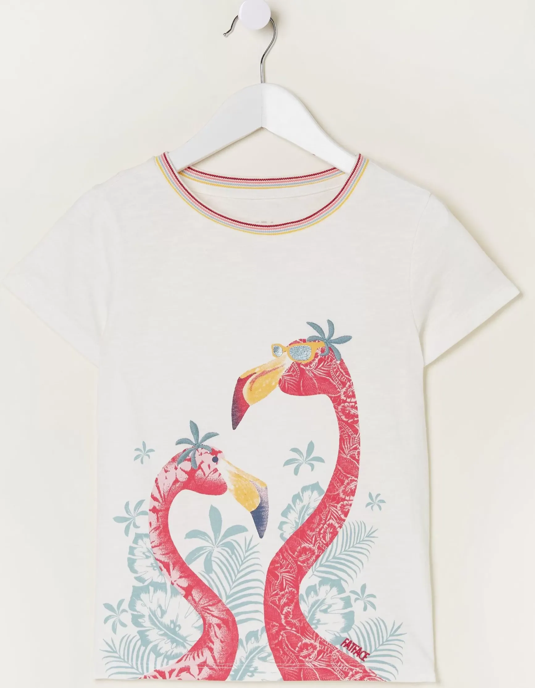 FatFace Flamingo Graphic T Shirt|Girls View All