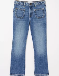 FatFace Flared Denim Jeans|Girls Dungarees, Jeans & Leggings